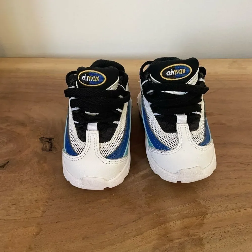 Nike shoes Air Max 95 Kids Athletic Sneaker CJ6956-100 Size 2C